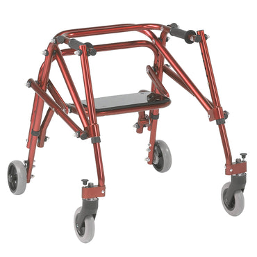 Inspired by Drive KA2200S-2GCR Nimbo 2G Lightweight Posterior Walker with Seat, Small, Castle Red